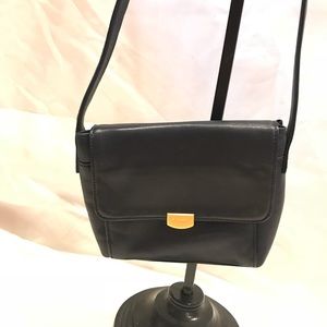 Americana by Sharif Navy leather crossbody NICE
